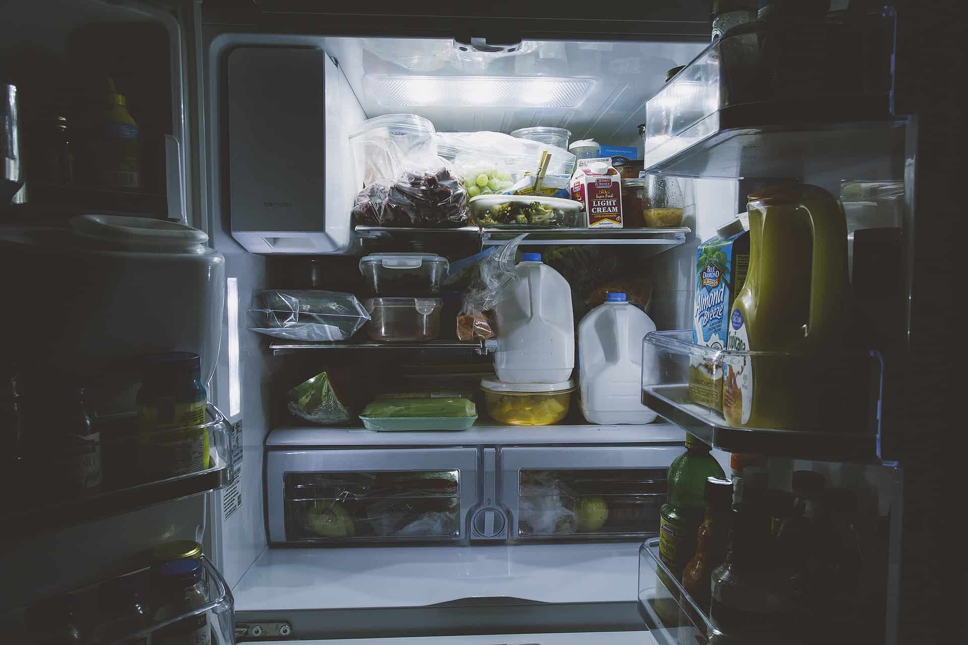 Full refrigerator.