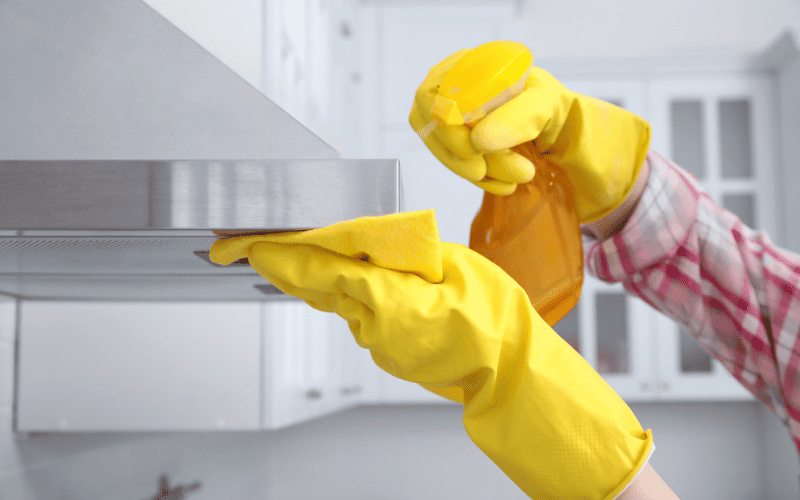 Deep cleaning kitchen checklist