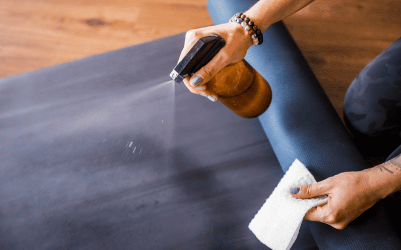 How to clean a lululemon yoga mat