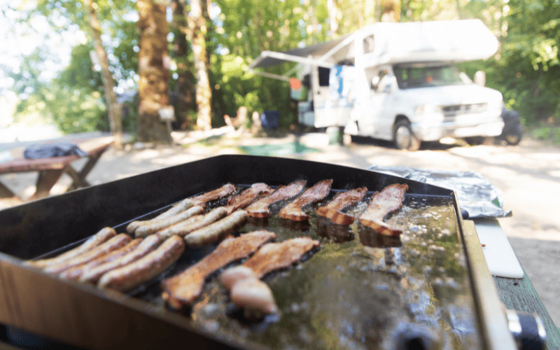 How to clean a blackstone griddle that has rust