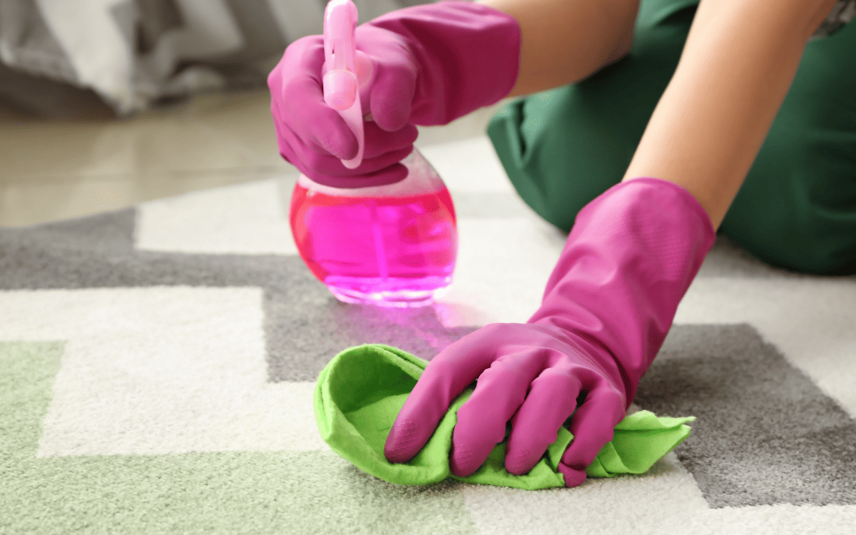 How to remove odor from carpet