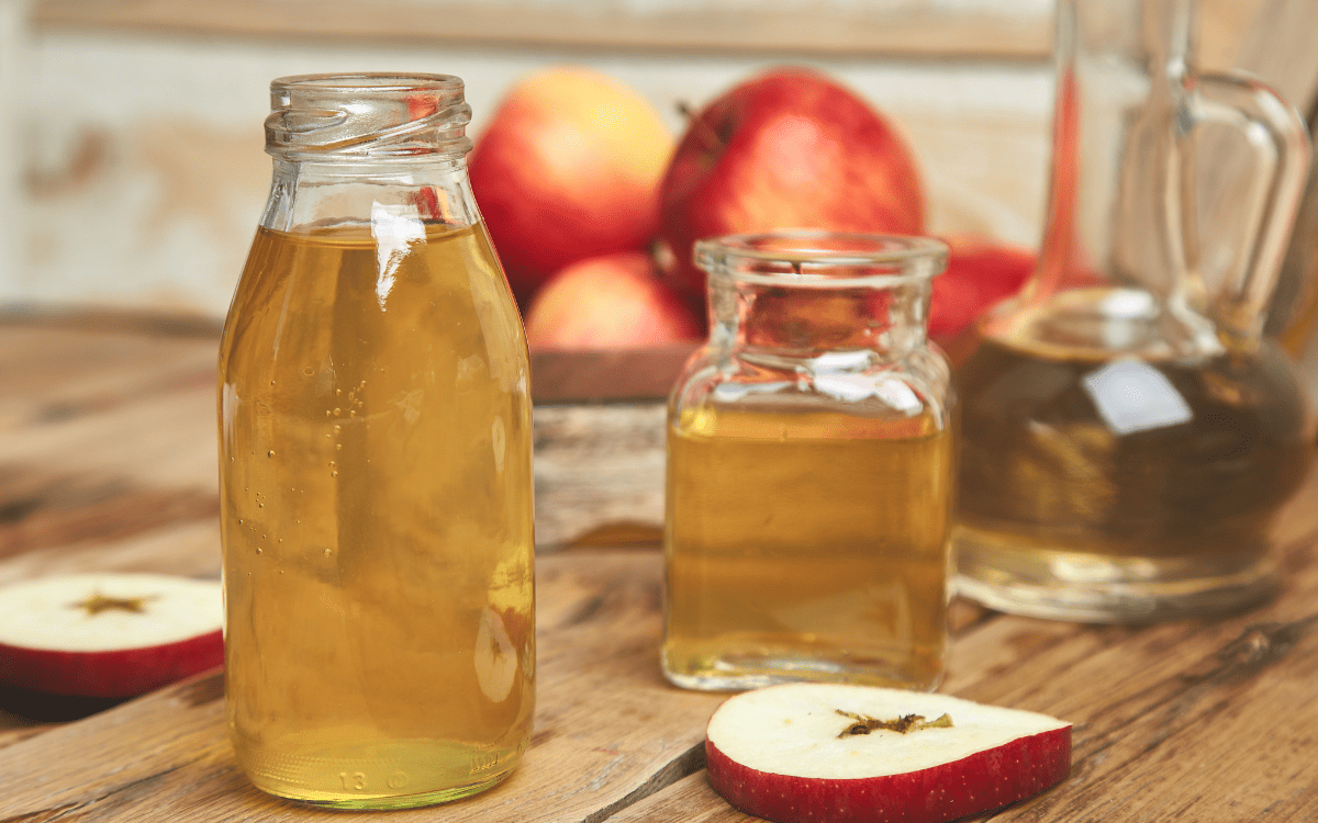 Apple cider vinegar for cleaning
