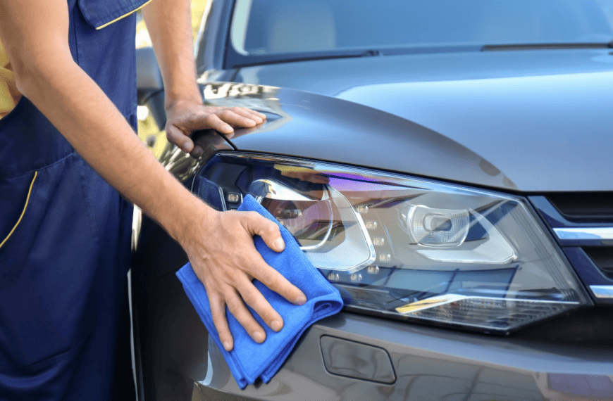 How to clean headlight covers