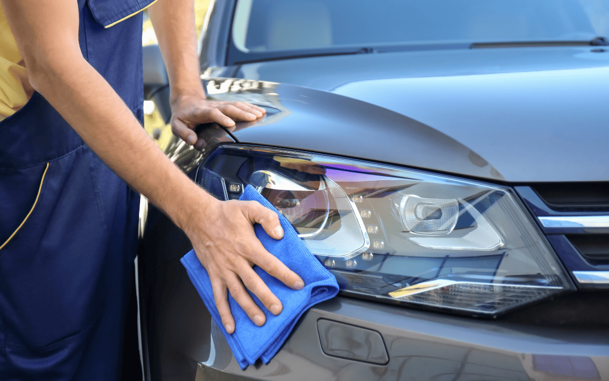 How to clean headlight covers